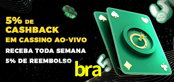 Promoções do cassino ao Vivo bra